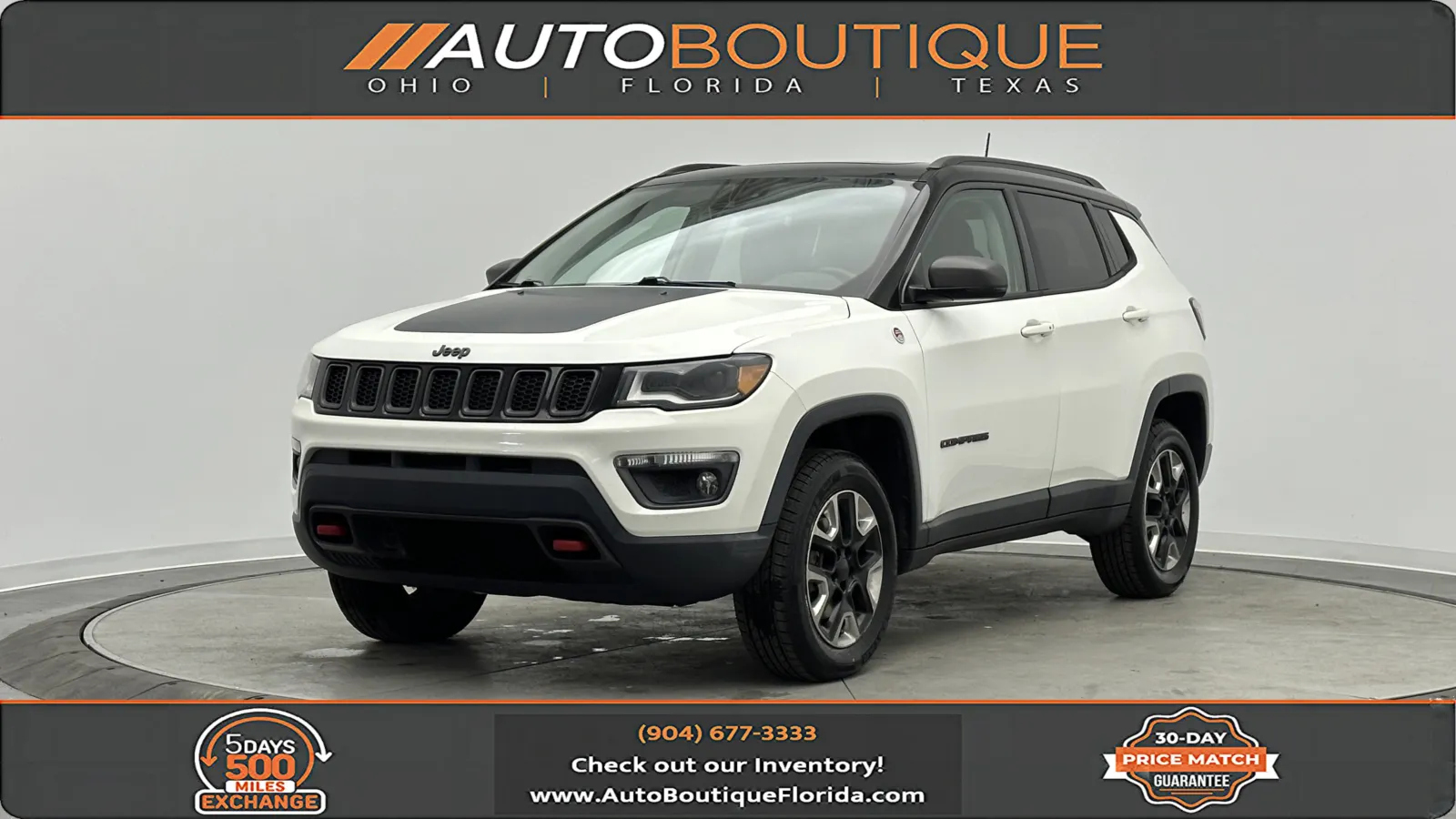 2018 Jeep Compass Trailhawk for sale in Jacksonville, FL