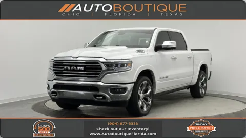 White 2019 Ram 1500 Longhorn for sale in Jacksonville, FL