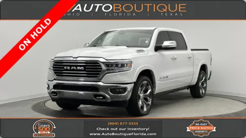White 2019 Ram 1500 Longhorn for sale in Jacksonville, FL