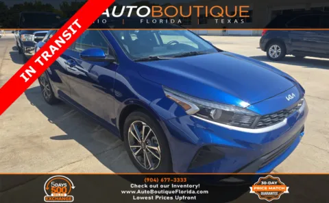Blue 2022 Kia Forte LXS for sale in Jacksonville, FL