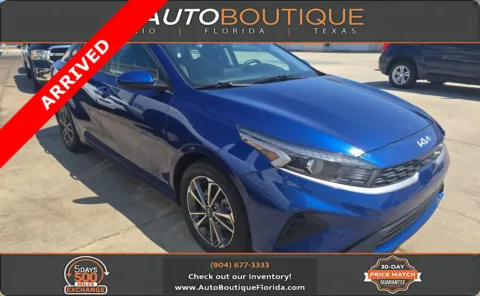 Blue 2022 Kia Forte LXS for sale in Jacksonville, FL