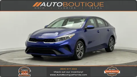 Blue 2022 Kia Forte LXS for sale in Jacksonville, FL