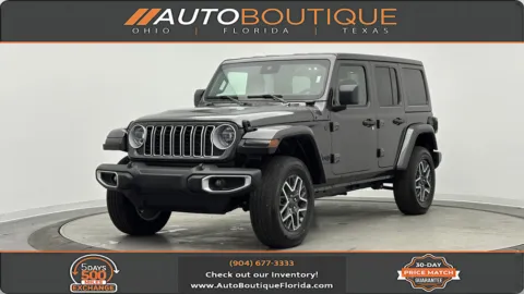 Gray 2025 Jeep Wrangler Sahara for sale in Jacksonville, FL