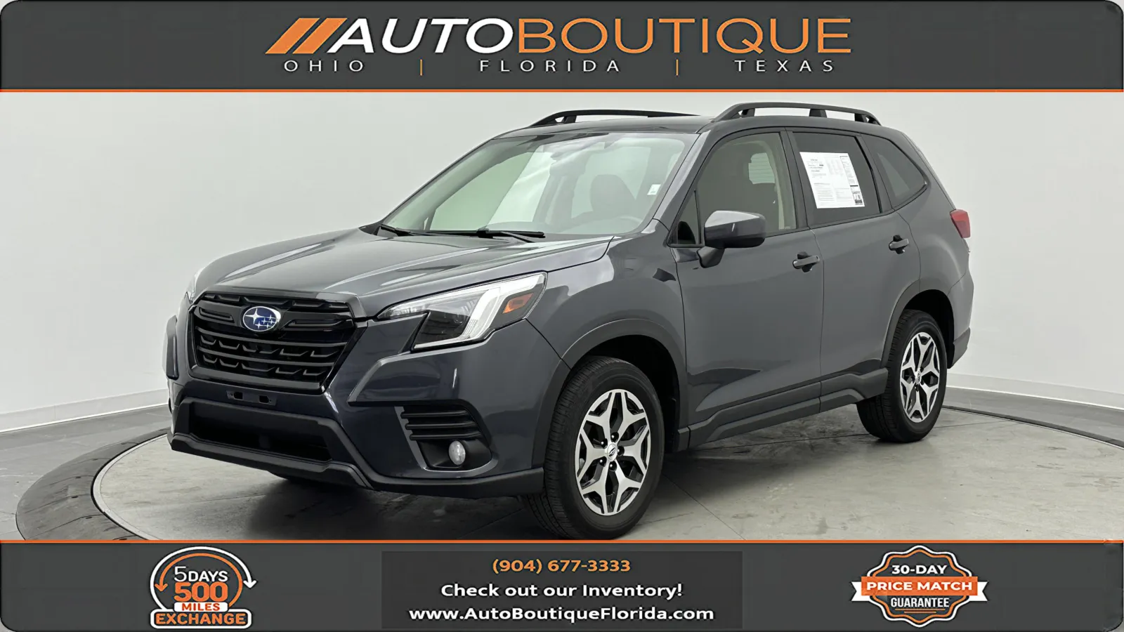 Gray 2023 Subaru Forester Premium for sale in Jacksonville, FL