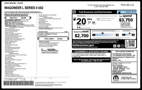 More photos of 2024 Jeep Wagoneer L Series II at Auto Boutique Florida, FL