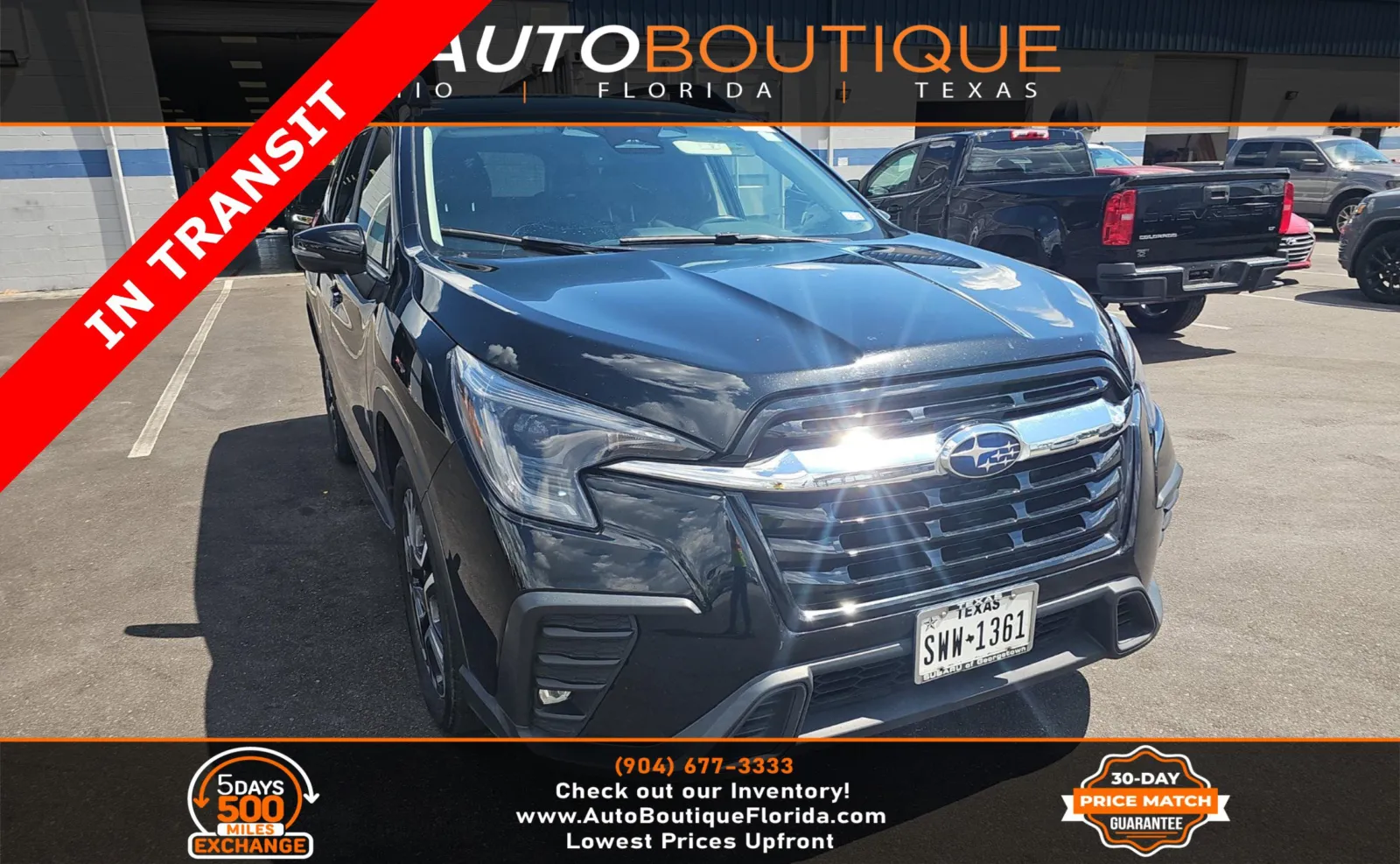 Black 2023 Subaru Ascent Limited for sale in Jacksonville, FL