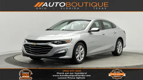 Silver 2021 Chevrolet Malibu LT for sale in Jacksonville, FL