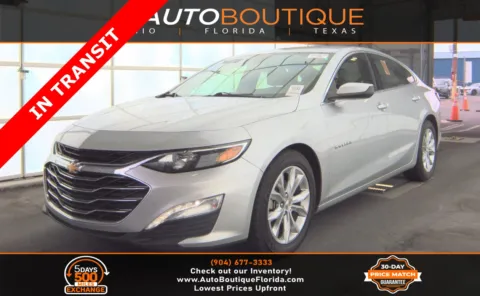 Silver 2021 Chevrolet Malibu LT for sale in Jacksonville, FL