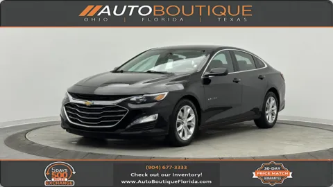 Black 2021 Chevrolet Malibu LT for sale in Jacksonville, FL