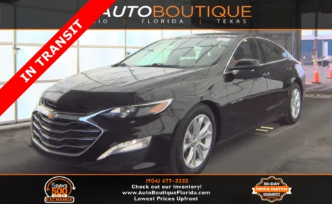 Black 2021 Chevrolet Malibu LT for sale in Jacksonville, FL