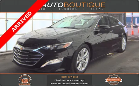Black 2021 Chevrolet Malibu LT for sale in Jacksonville, FL