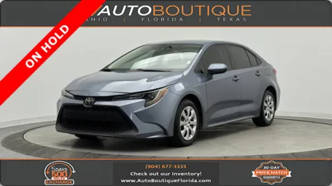 Gray 2021 Toyota Corolla LE for sale in Jacksonville, FL