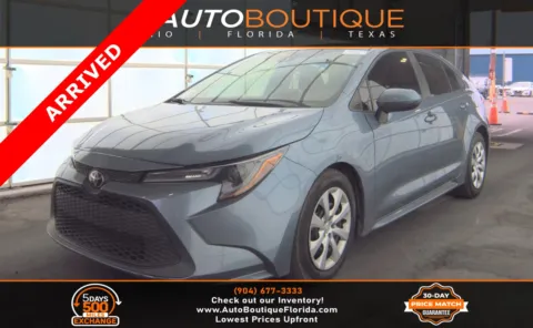 Gray 2021 Toyota Corolla LE for sale in Jacksonville, FL