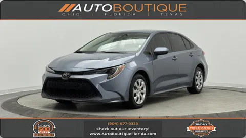 Gray 2021 Toyota Corolla LE for sale in Jacksonville, FL