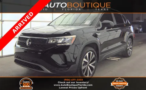 Black 2022 Volkswagen Taos SE for sale in Jacksonville, FL