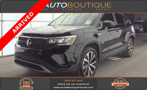 Black 2022 Volkswagen Taos SE for sale in Jacksonville, FL