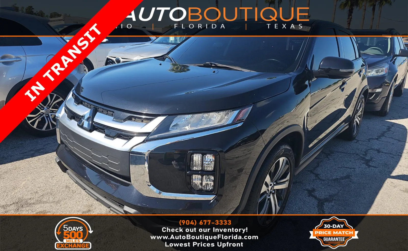 Black 2021 Mitsubishi Outlander Sport SE for sale in Jacksonville, FL