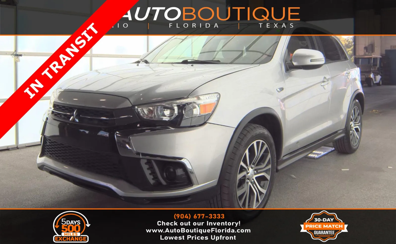 Silver 2018 Mitsubishi Outlander Sport LE 2.0 for sale in Jacksonville, FL