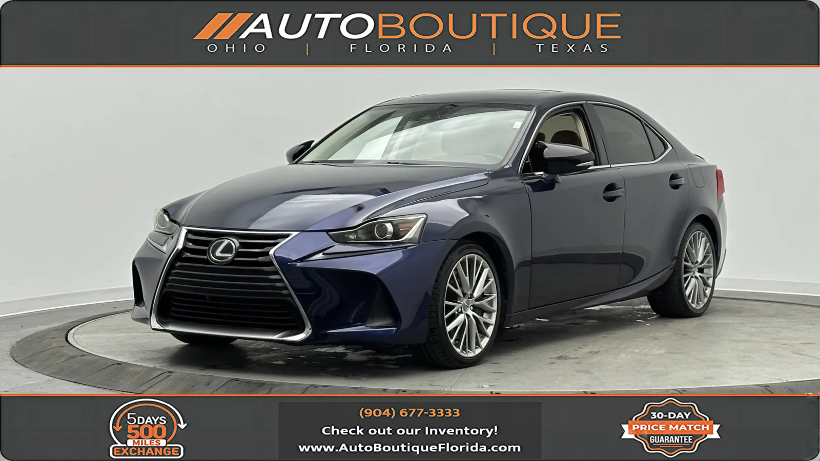 2017 Lexus IS 300 for sale in Jacksonville, FL