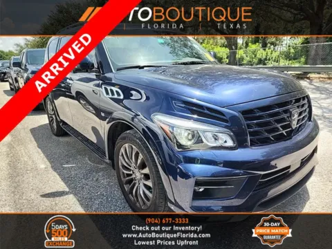 Blue 2017 INFINITI QX80 for sale in Jacksonville, FL