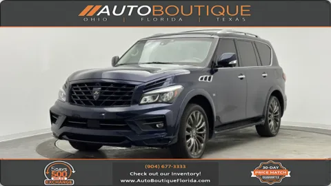 Blue 2017 INFINITI QX80 for sale in Jacksonville, FL