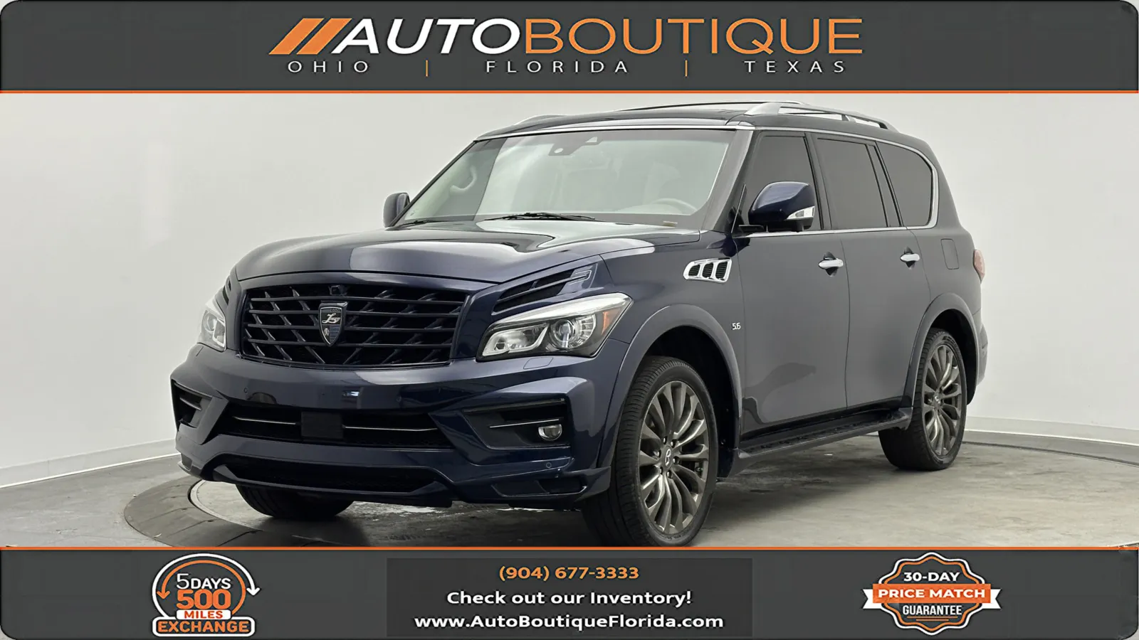2017 INFINITI QX80 for sale in Jacksonville, FL