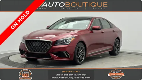 Red 2020 Genesis G80 3.8L for sale in Jacksonville, FL