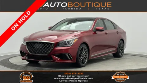 Red 2020 Genesis G80 3.8L for sale in Jacksonville, FL