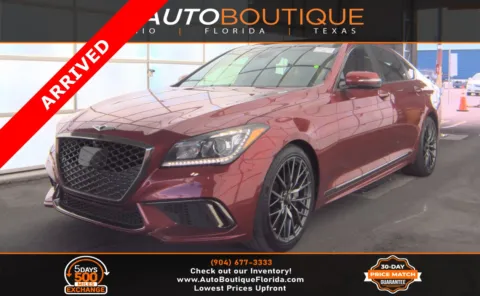 Red 2020 Genesis G80 3.8L for sale in Jacksonville, FL