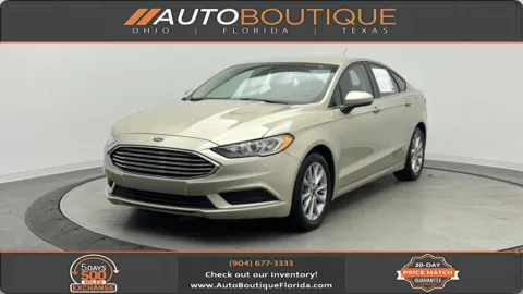 Blue 2017 Ford Fusion SE for sale in Jacksonville, FL