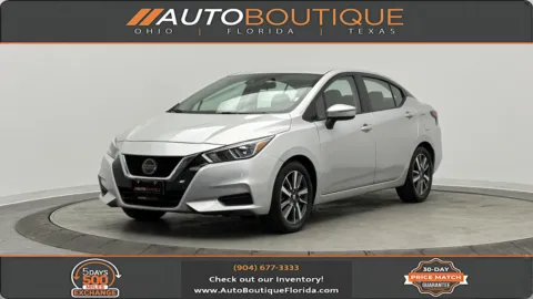 Silver 2021 Nissan Versa SV for sale in Jacksonville, FL