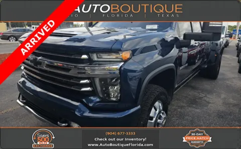Blue 2021 Chevrolet Silverado 3500HD High Country for sale in Jacksonville, FL