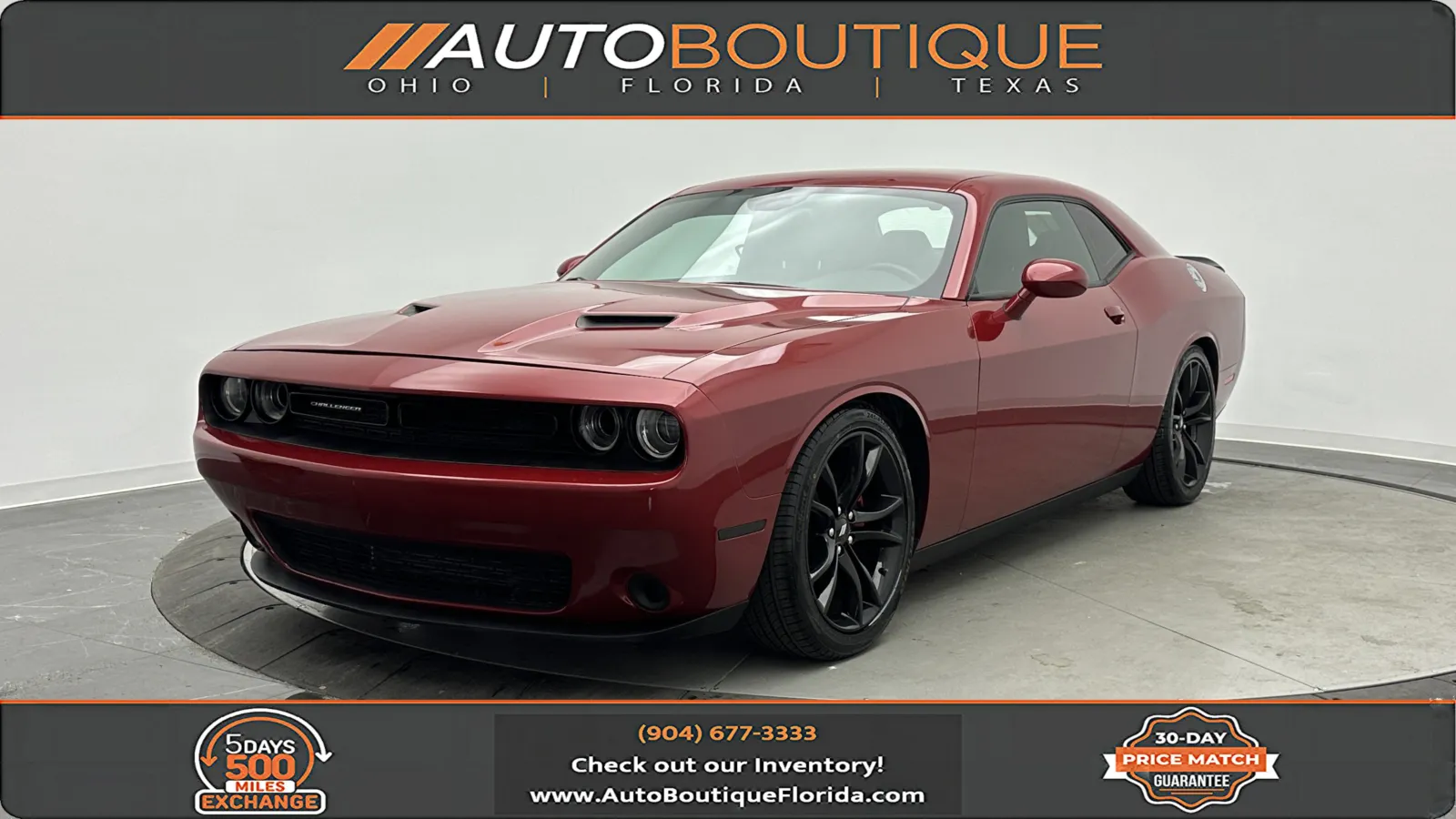 2017 Dodge Challenger SXT for sale in Jacksonville, FL