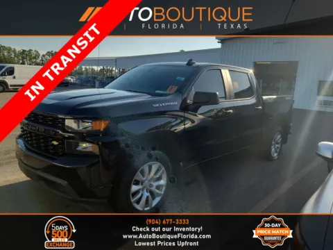 Black 2020 Chevrolet Silverado 1500 Custom for sale in Jacksonville, FL