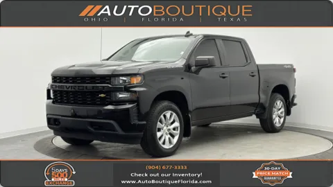 Black 2020 Chevrolet Silverado 1500 Custom for sale in Jacksonville, FL