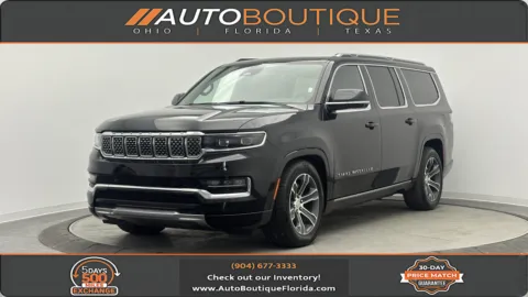 Black 2024 Jeep Grand Wagoneer L for sale in Jacksonville, FL