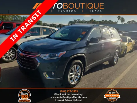Gray 2020 Chevrolet Traverse LT Cloth for sale in Jacksonville, FL