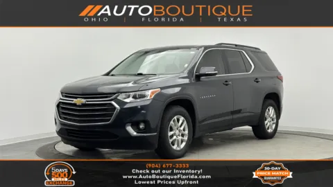 Gray 2020 Chevrolet Traverse LT Cloth for sale in Jacksonville, FL