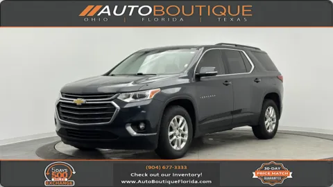 Gray 2020 Chevrolet Traverse LT Cloth for sale in Jacksonville, FL
