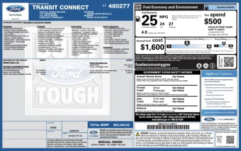 More photos of 2020 Ford Transit Connect Van XLT at Auto Boutique Florida, FL