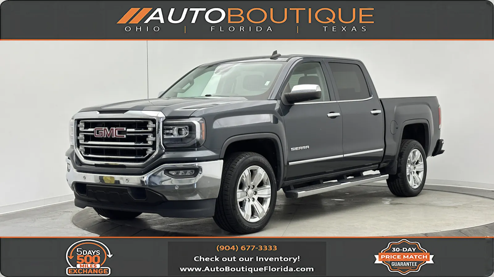 2018 GMC Sierra 1500 SLT for sale in Jacksonville, FL