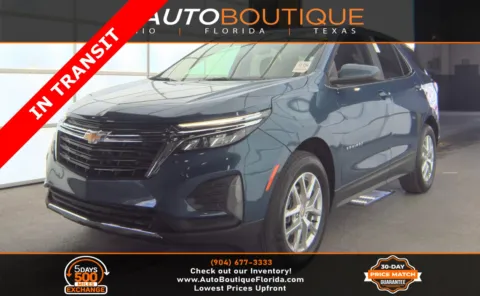 Blue 2024 Chevrolet Equinox LT for sale in Jacksonville, FL