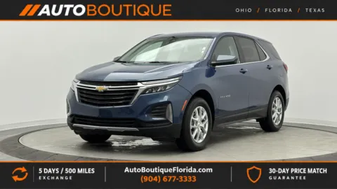Blue 2024 Chevrolet Equinox LT for sale in Jacksonville, FL