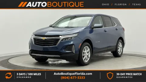 Blue 2024 Chevrolet Equinox LT for sale in Jacksonville, FL