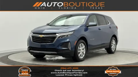 Blue 2024 Chevrolet Equinox LT for sale in Jacksonville, FL