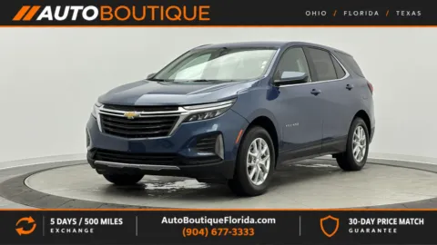 Blue 2024 Chevrolet Equinox LT for sale in Jacksonville, FL
