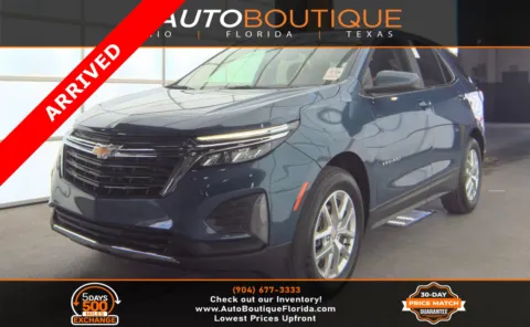 Blue 2024 Chevrolet Equinox LT for sale in Jacksonville, FL