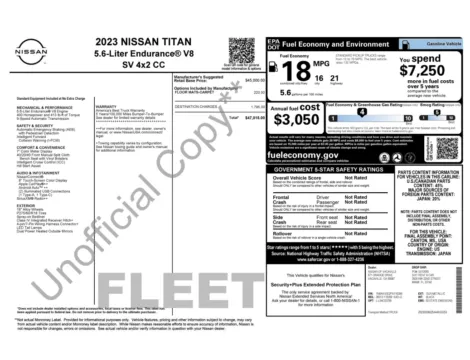 Photos of 2023 Nissan Titan SV for sale in Jacksonville, FL at Auto Boutique Florida