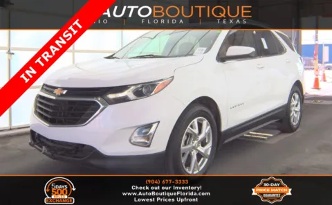 White 2019 Chevrolet Equinox LT for sale in Jacksonville, FL
