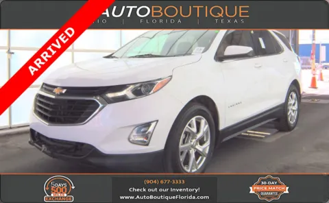 White 2019 Chevrolet Equinox LT for sale in Jacksonville, FL